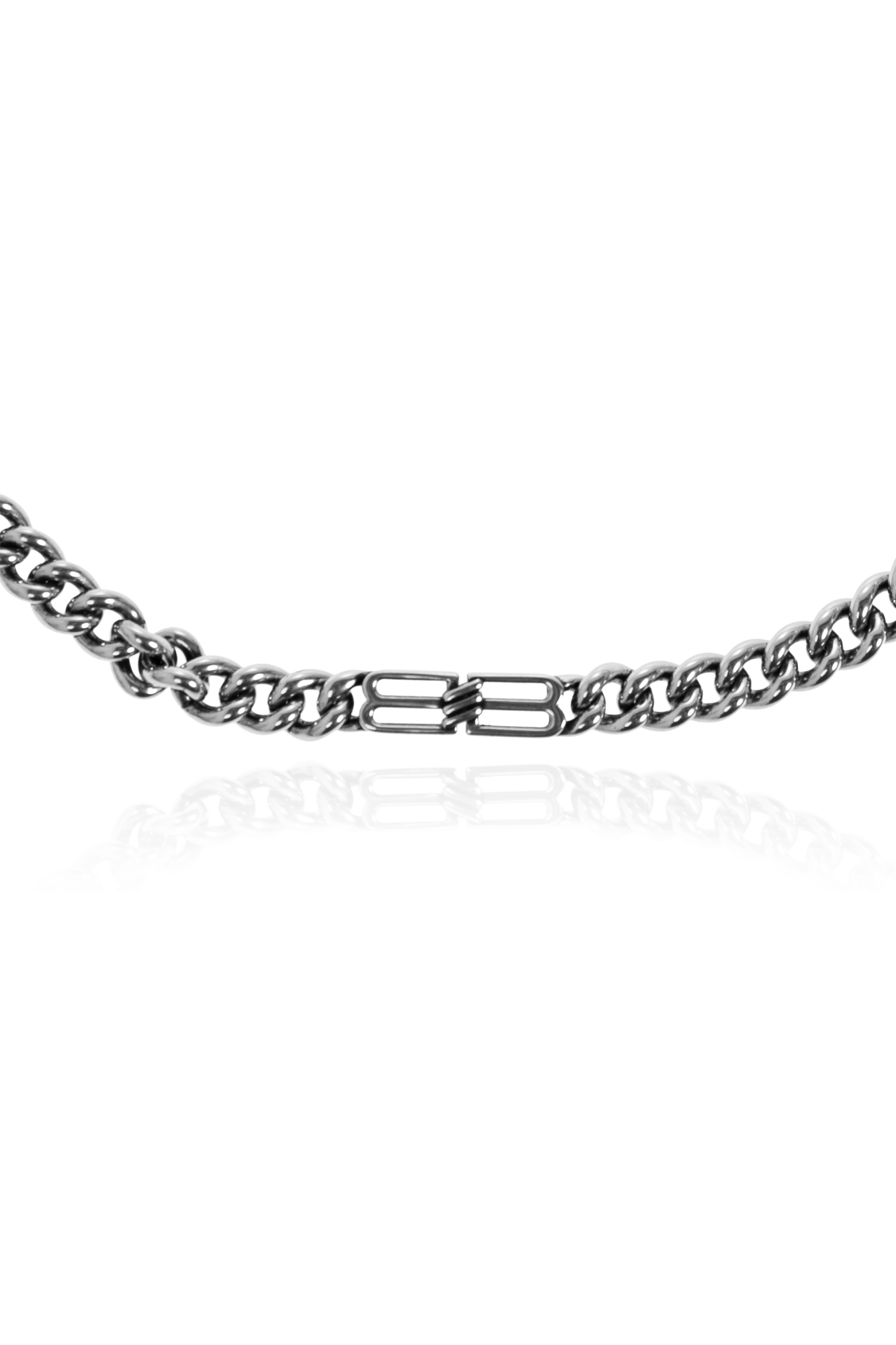 Silver 'BB Icon' necklace Balenciaga - Vitkac GB